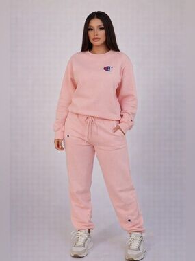 💗 KITH CHAMPION CREW NECK PULLOVER & SWEAT PANTS